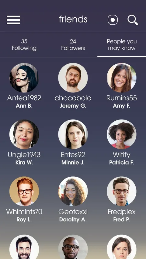 Friend suggestions