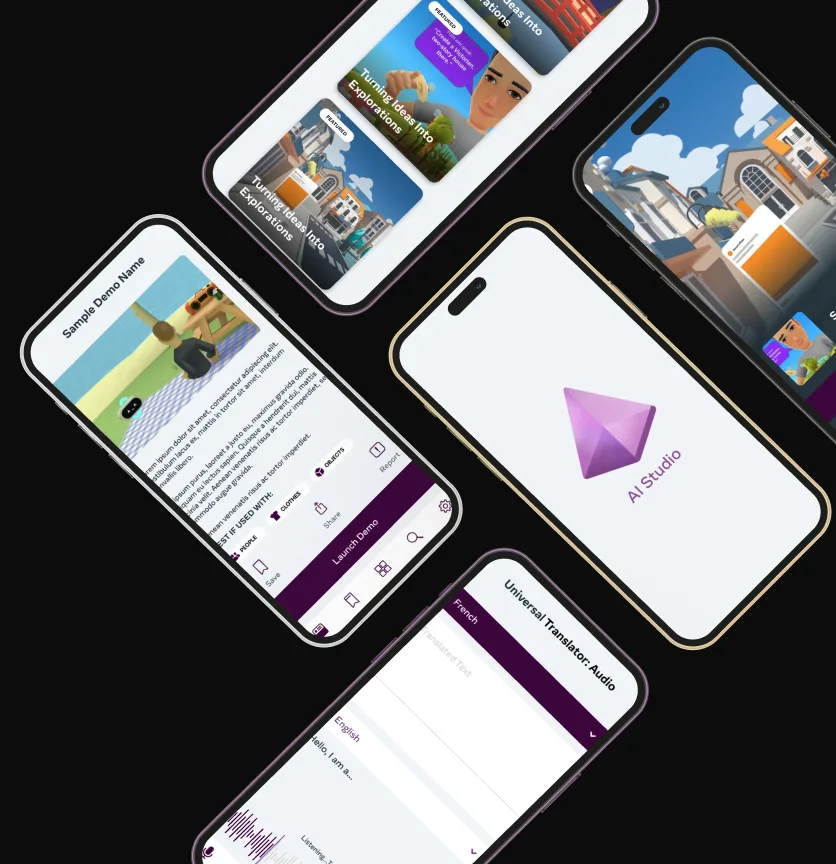 The redesigned AI Studio interface